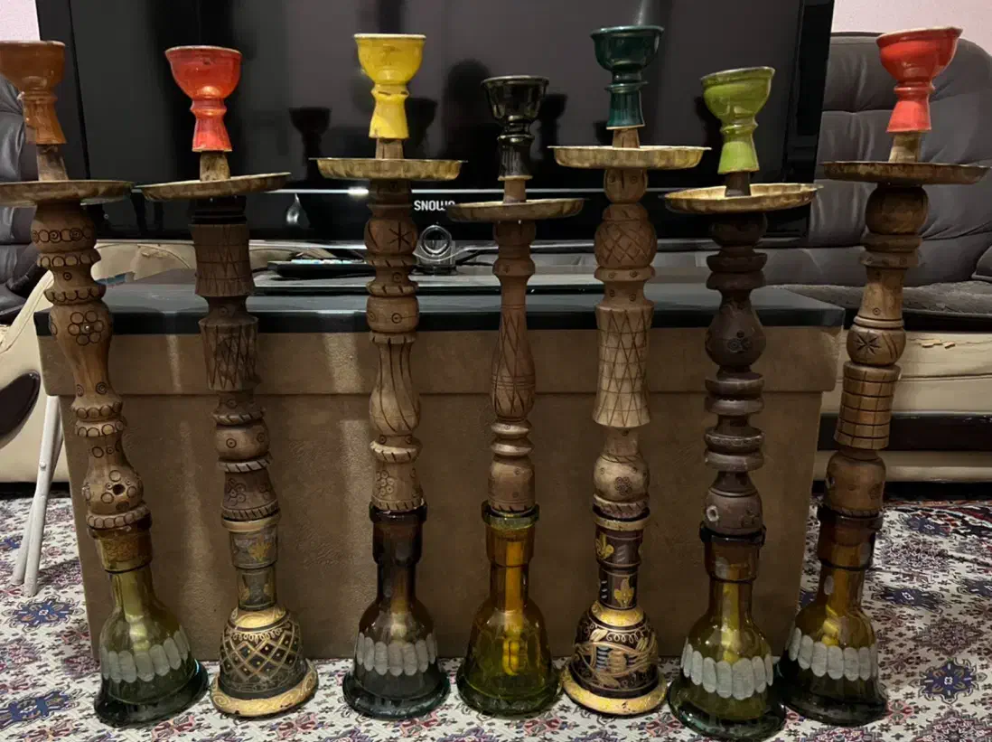 قلیان چوبی میوه ای|صنایع دستی و سایر لوازم تزئینی|تبریز, |دیوار