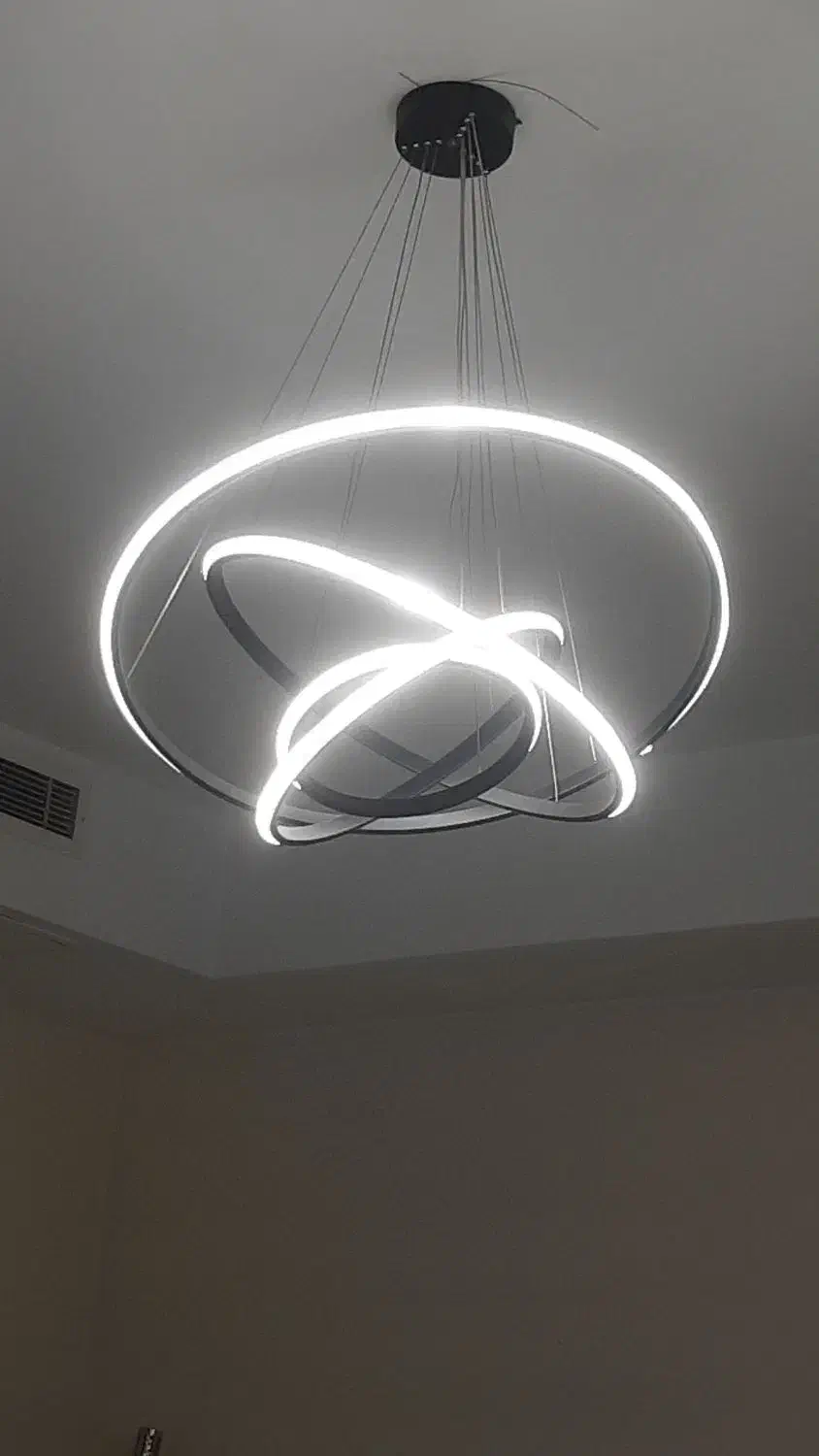 لوستر مدرن|لوستر و چراغ آویز|تهران, گلستان (شهرک راه آهن)|دیوار