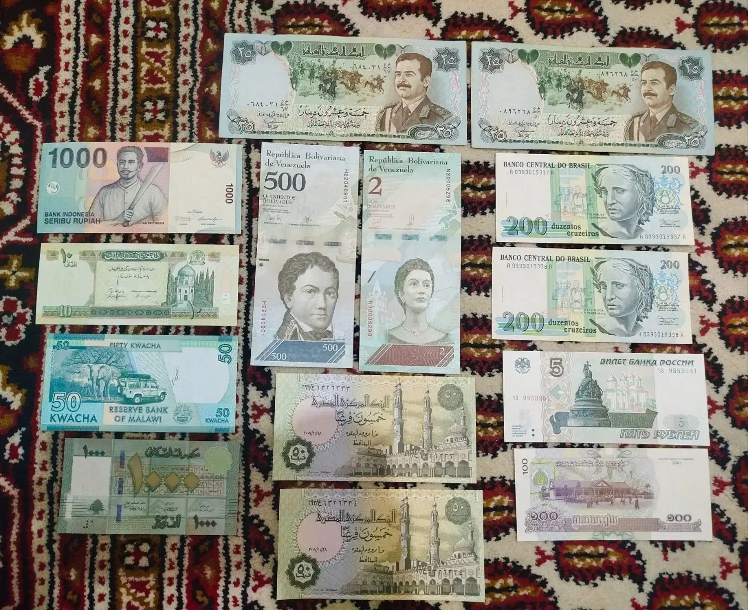 اسکناس خارجی|کلکسیون سکه، تمبر، اسکناس|تبریز, |دیوار