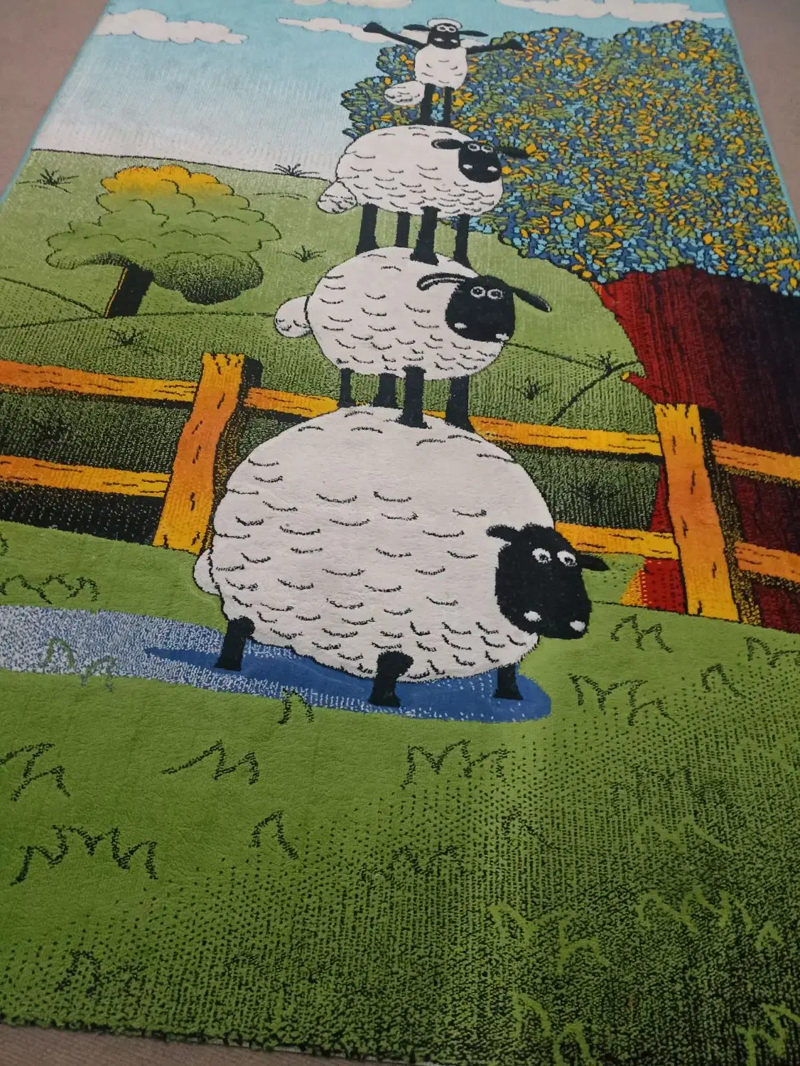 گلیم فرش اتاق کودک|گلیم، جاجیم، گبه|زابل, |دیوار