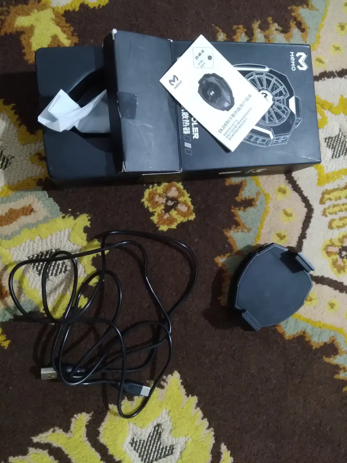 فن خنک کننده موبایل رادیاتوری|لوازم جانبی موبایل و تبلت|فیروزآباد (فارس), |دیوار