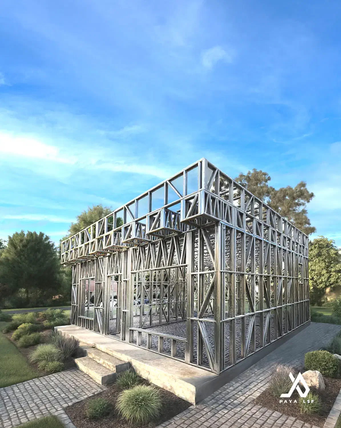 ساخت، اجرا و طراحی سازه ال اس اف LSF|خدمات پیشه و مهارت|رفسنجان, |دیوار