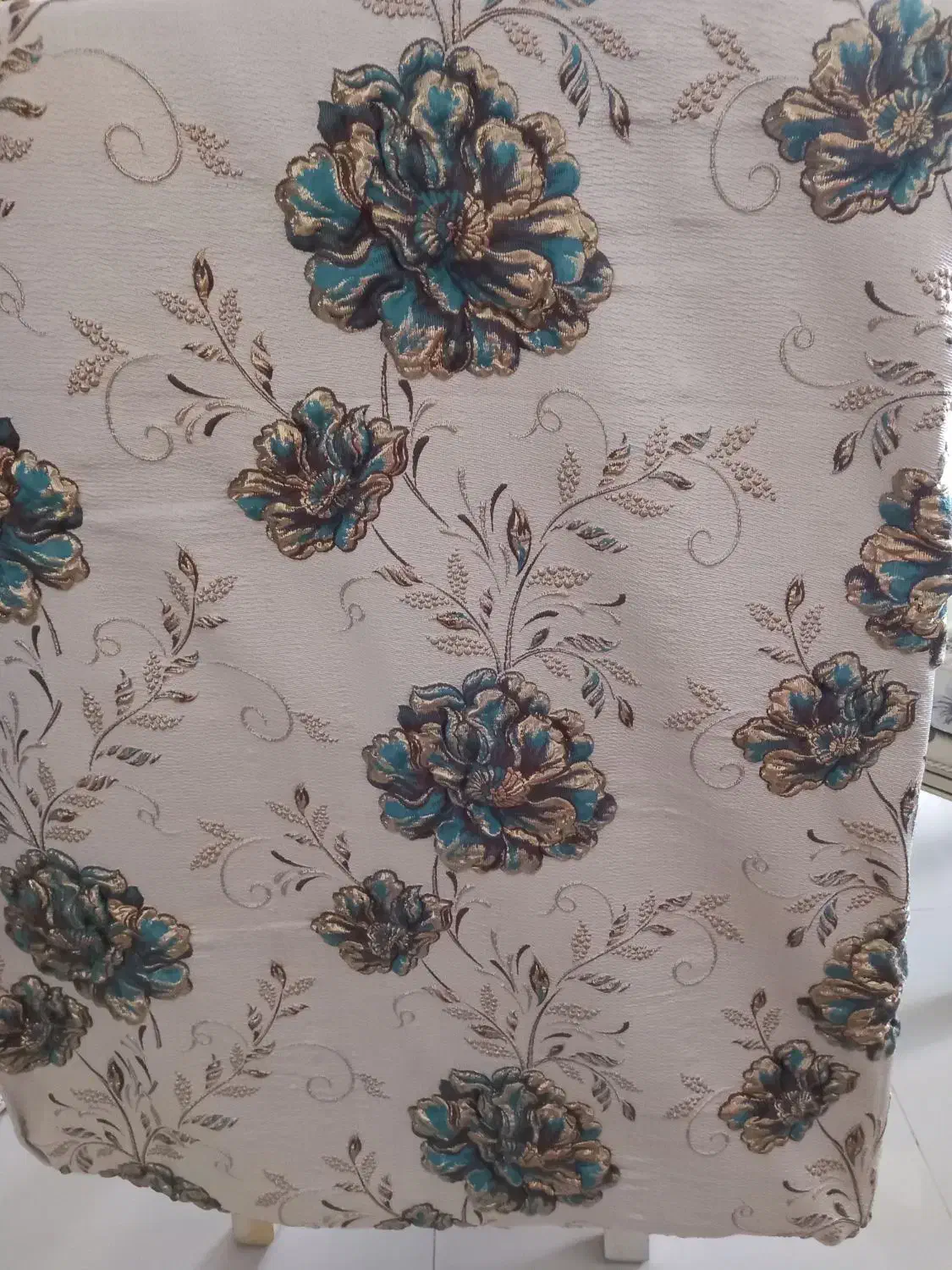 دو عدد دستک پرده ودوعدد پرده|پرده، رانر، رومیزی|مشهد, آزادشهر|دیوار