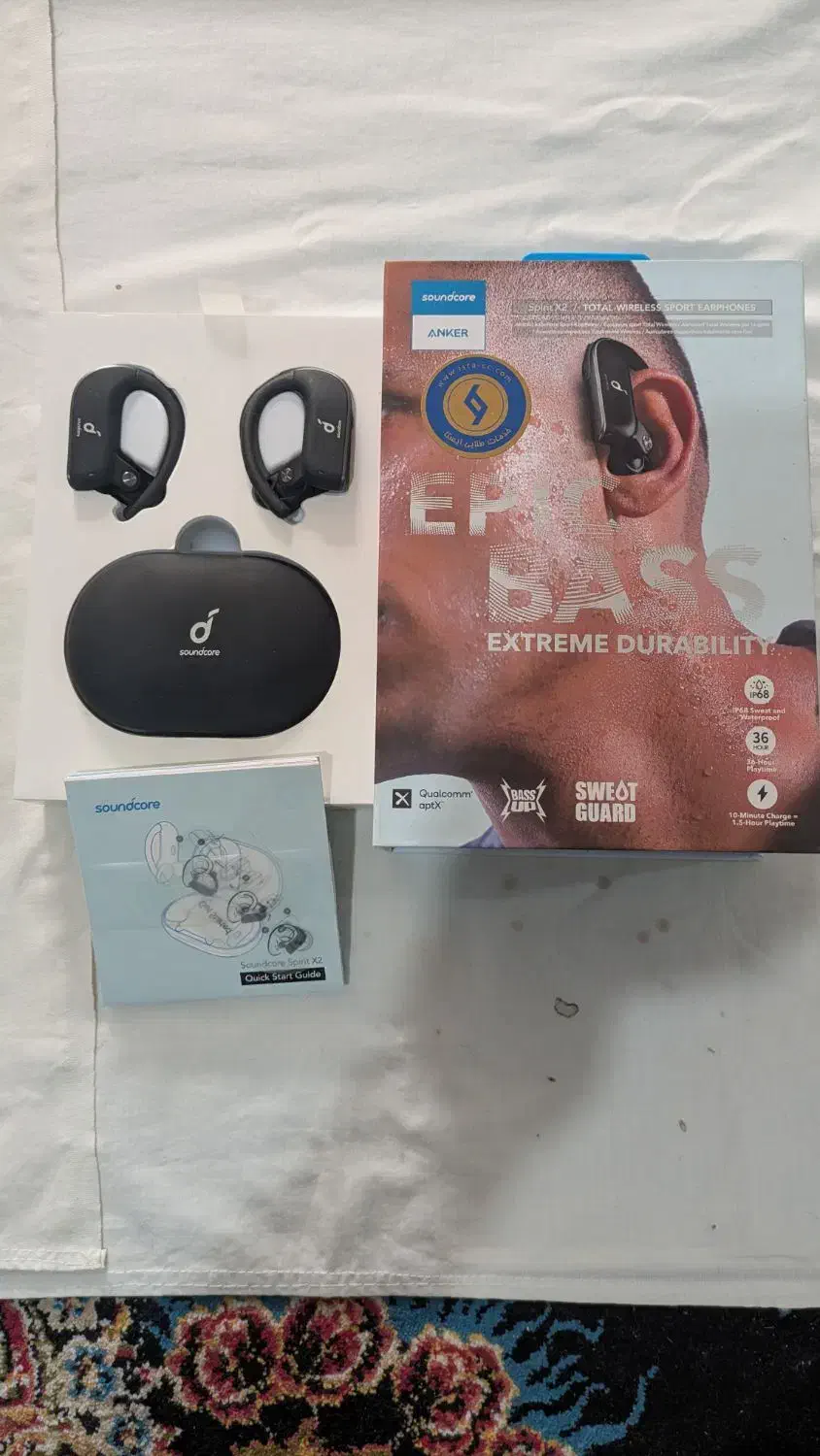 هنذفری آنکر اصل فول ضدآب خلبانی|لوازم جانبی موبایل و تبلت|لنجان, |دیوار