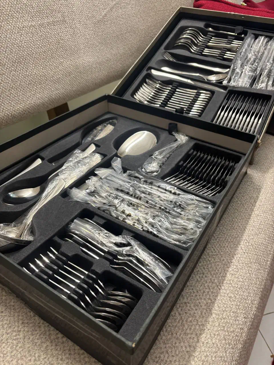 سرویس قاشق چنگال ۱۸ نفره|ظروف سرو و پذیرایی|تهران, نارمک|دیوار