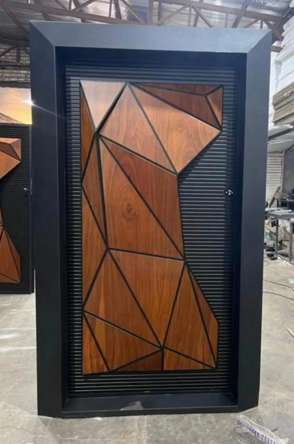 درب ضدسرقت راش نما کامپوزیت،سکوریت درب اتاق کدK082|مصالح و تجهیزات ساختمان|نکا, |دیوار