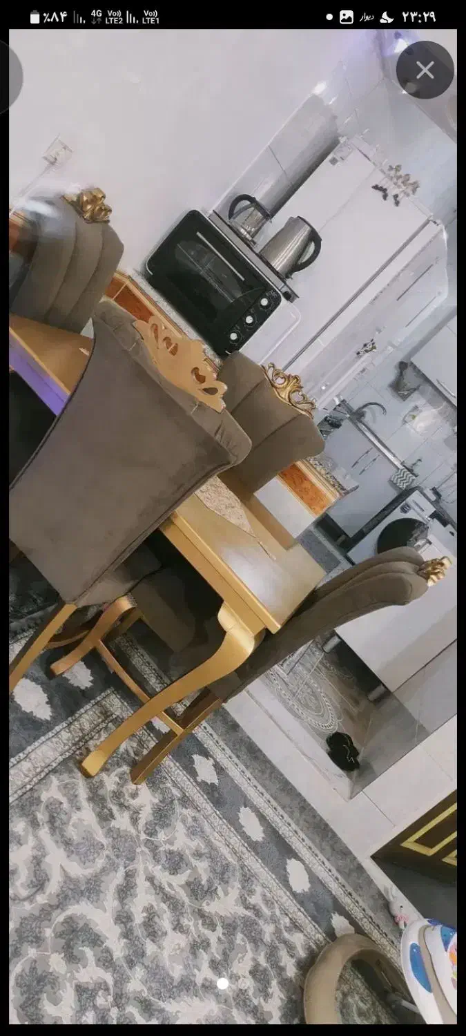 میز غذا خوری|میز و صندلی غذاخوری|نظرآباد, نظرآباد|دیوار