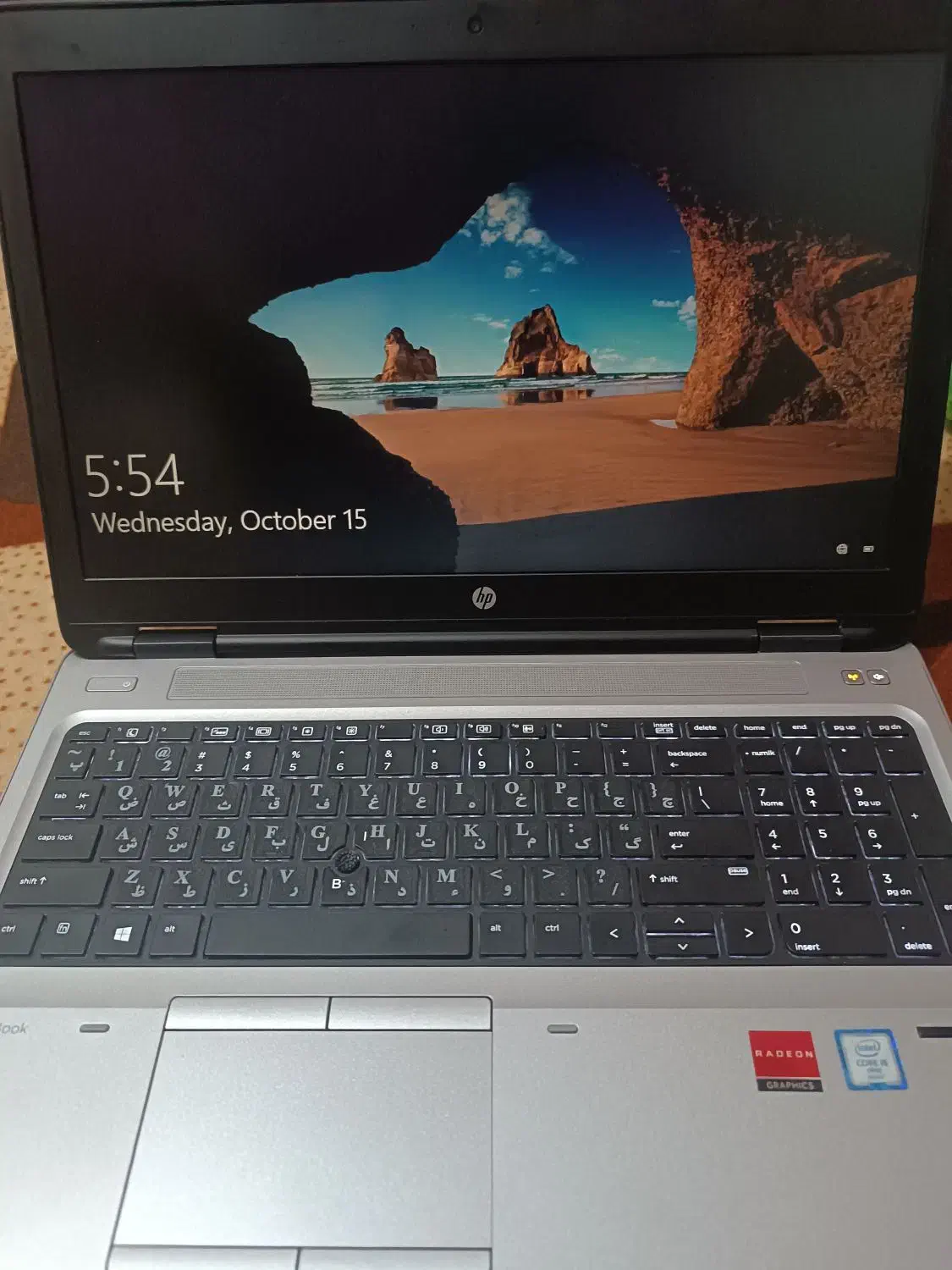 فروش لبتاب hp|رایانه همراه|ابریشم, |دیوار