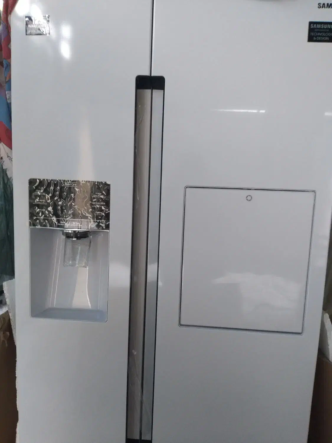 یخچال ساید سام|یخچال و فریزر|ابریشم, |دیوار