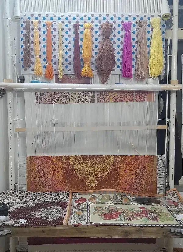 فرش قالی زرع نیم|فرش|مراغه, |دیوار