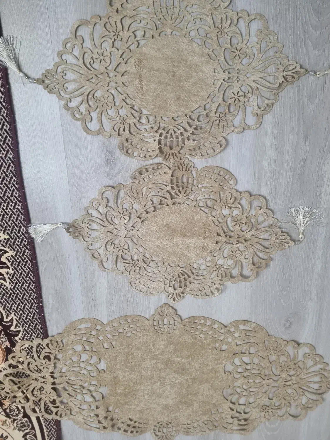 رومیزی|پرده، رانر، رومیزی|خوی, |دیوار