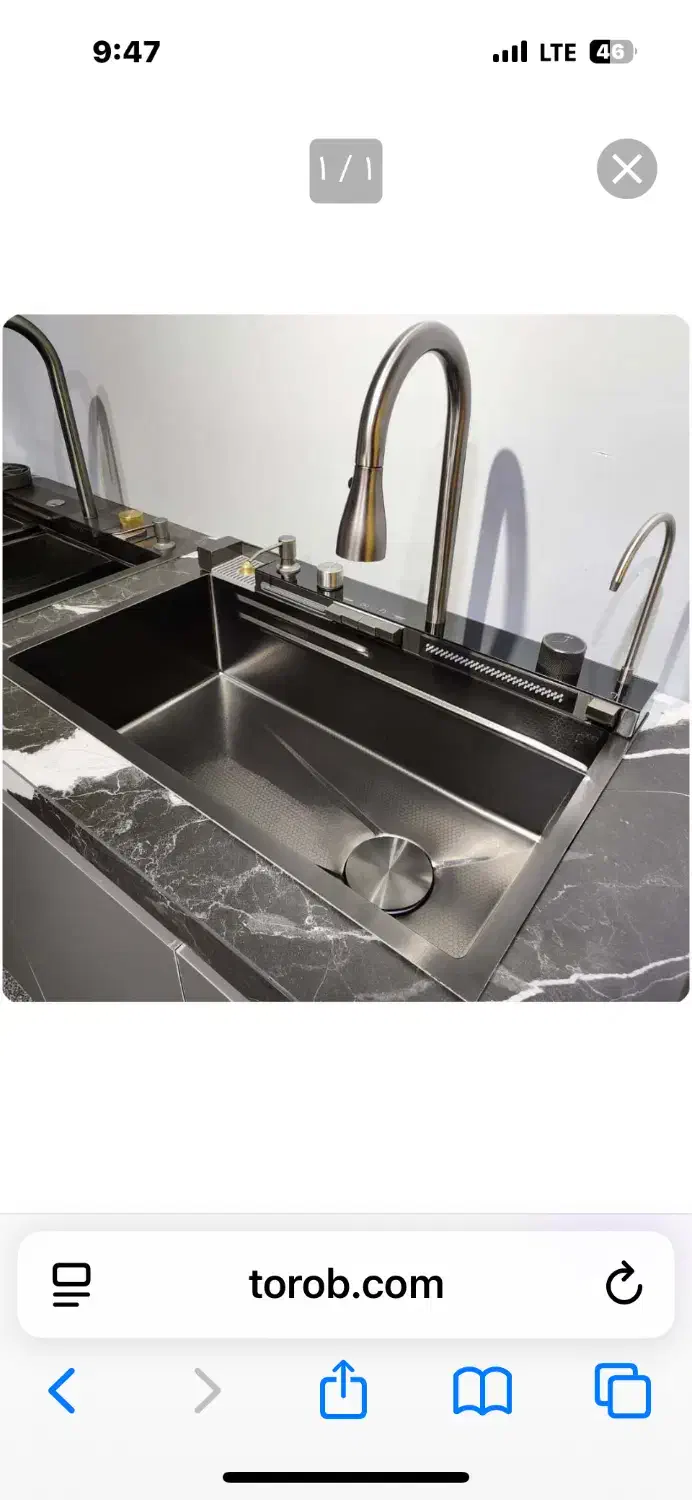 سینک آبشاری|مصالح و تجهیزات ساختمان|تهران, مهران (سیدخندان)|دیوار