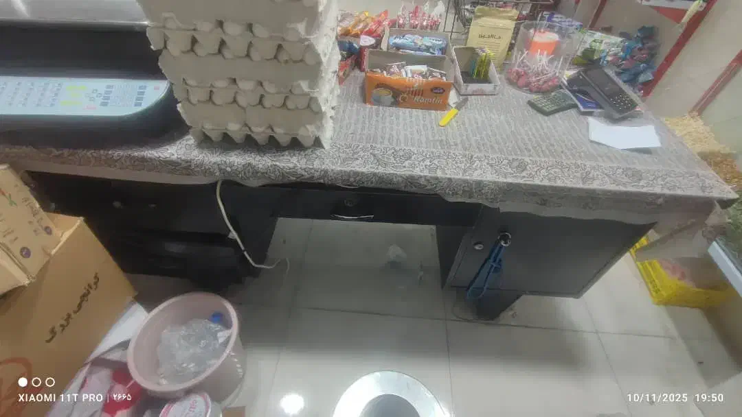 میز فلزی|میز تحریر و کامپیوتر|جهرم, |دیوار