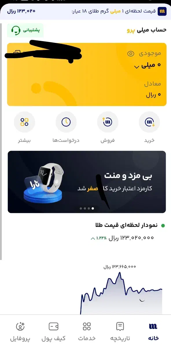 طلا میلی|کارت هدیه و تخفیف|اهواز, فاز ۱ پادادشهر|دیوار