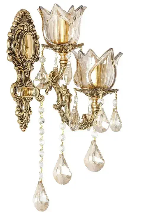 دیوار کوب برنز اصلی و وسایل دکوری برنز|لوستر و چراغ آویز|ملایر, |دیوار