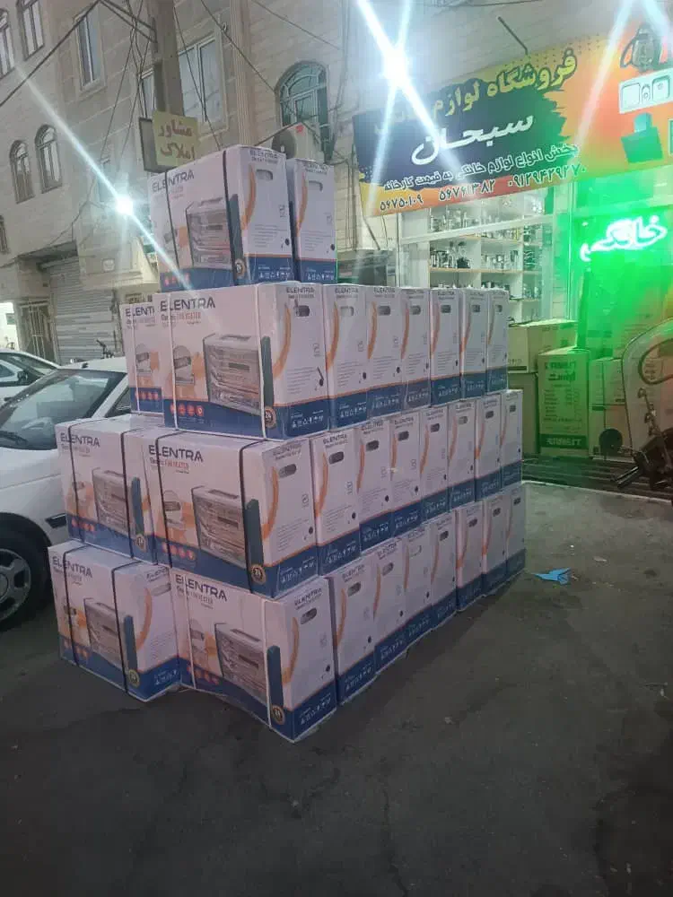 بخاری برقی فن دار ۶ المنته النترا|بخاری، هیتر، شومینه|اسلام‌شهر, شهرک قائمیه|دیوار