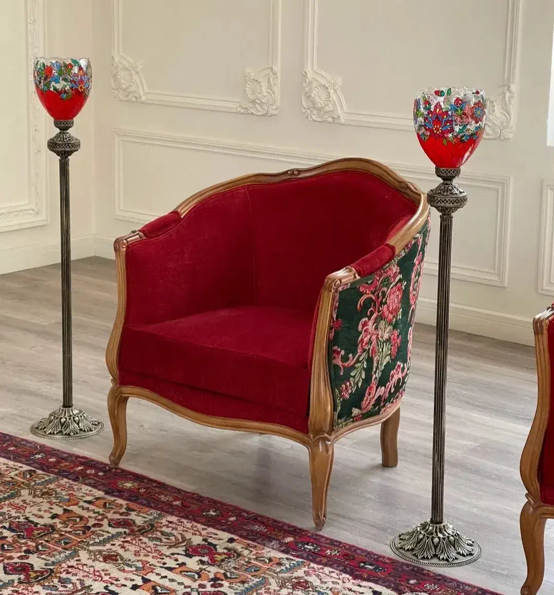 لوستر آباژور شمعدان دست ساز|لوستر و چراغ آویز|چالوس, |دیوار