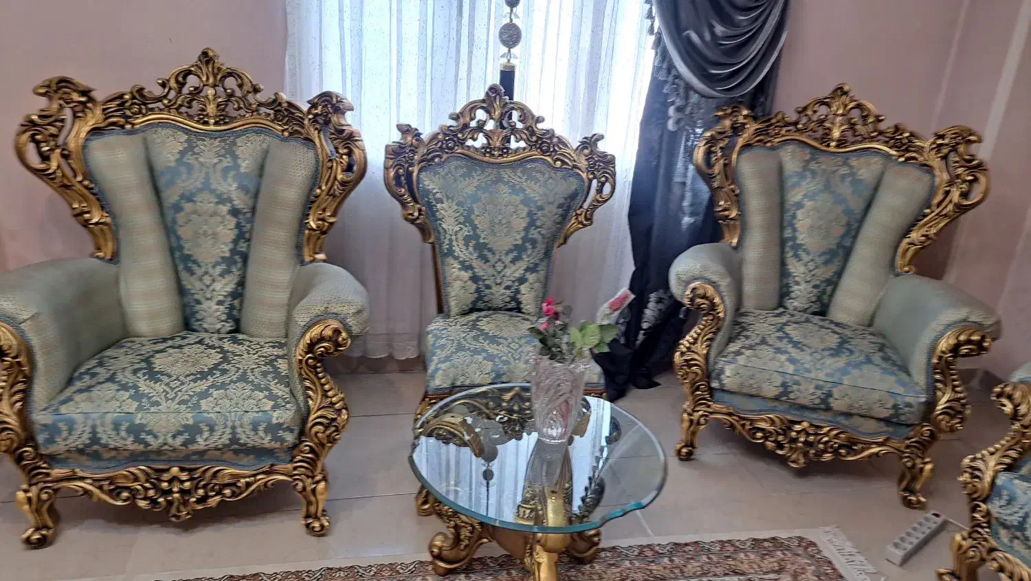 مبل سلطنتی کلاسیک|مبلمان خانگی و میز عسلی|تهران, هلال احمر|دیوار