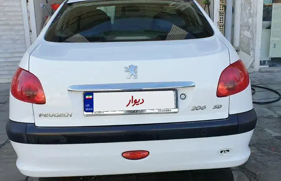 پژو 206 SD|خودرو سواری و وانت|بروجرد, |دیوار
