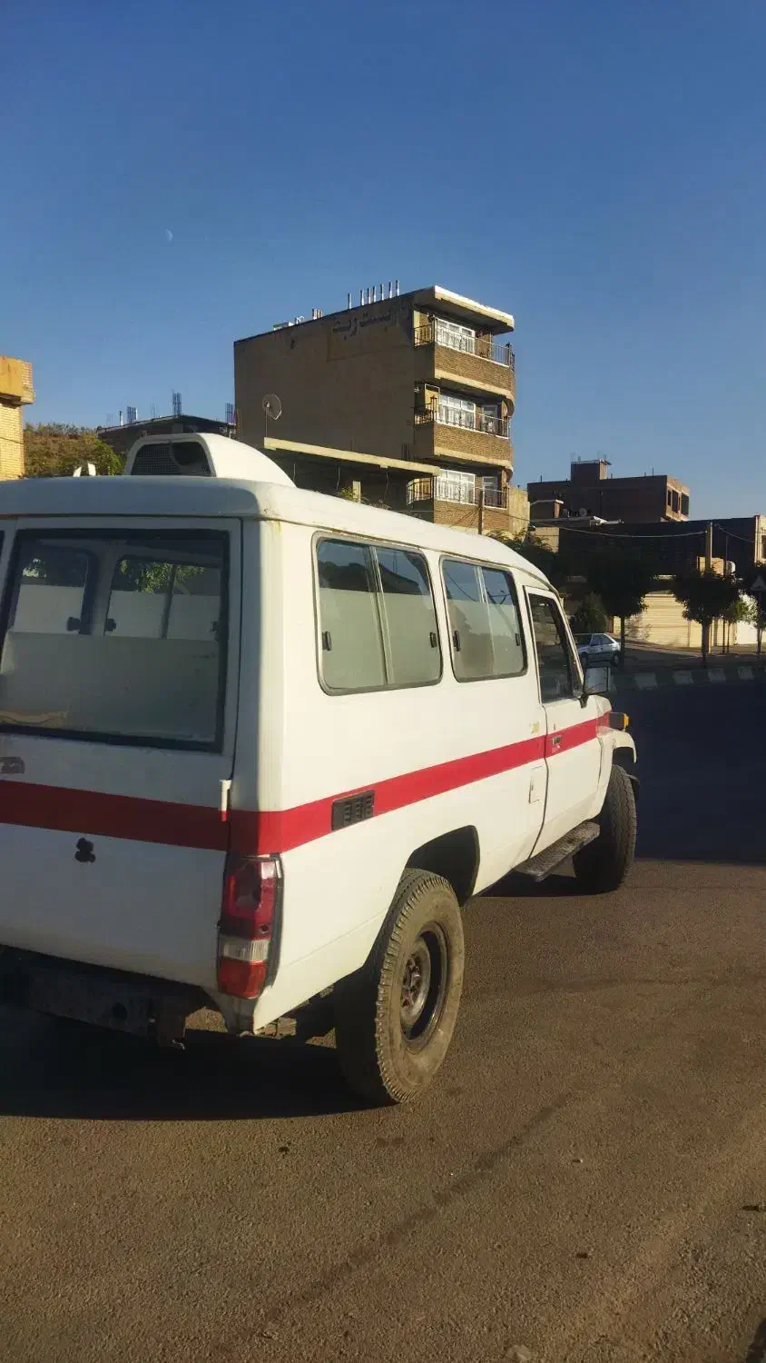 تویوتا لندکروز۳اف تروپی آمبولانسی مزایده|خودرو سواری و وانت|ربط, |دیوار