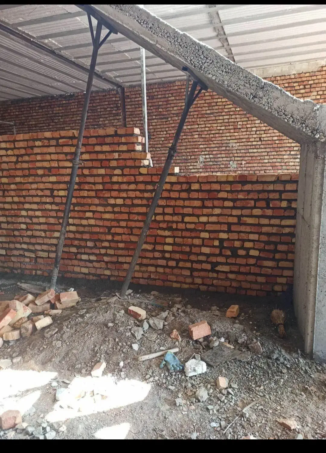 ساختمان سازی نظام مهندسی بنایی|خدمات پیشه و مهارت|میانه, |دیوار