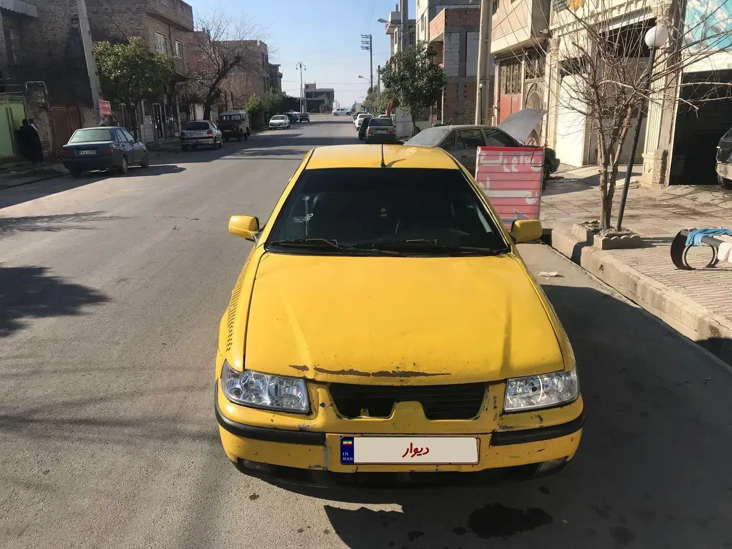 سمند تاکسی با خط|خودرو سواری و وانت|القجر, |دیوار