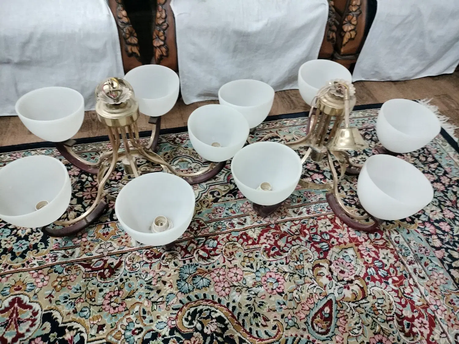 لوستر|لوستر و چراغ آویز|کرمان, |دیوار
