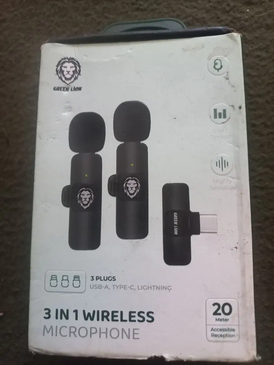 میکروفن یقه ای خشک|لوازم جانبی موبایل و تبلت|میبد, |دیوار