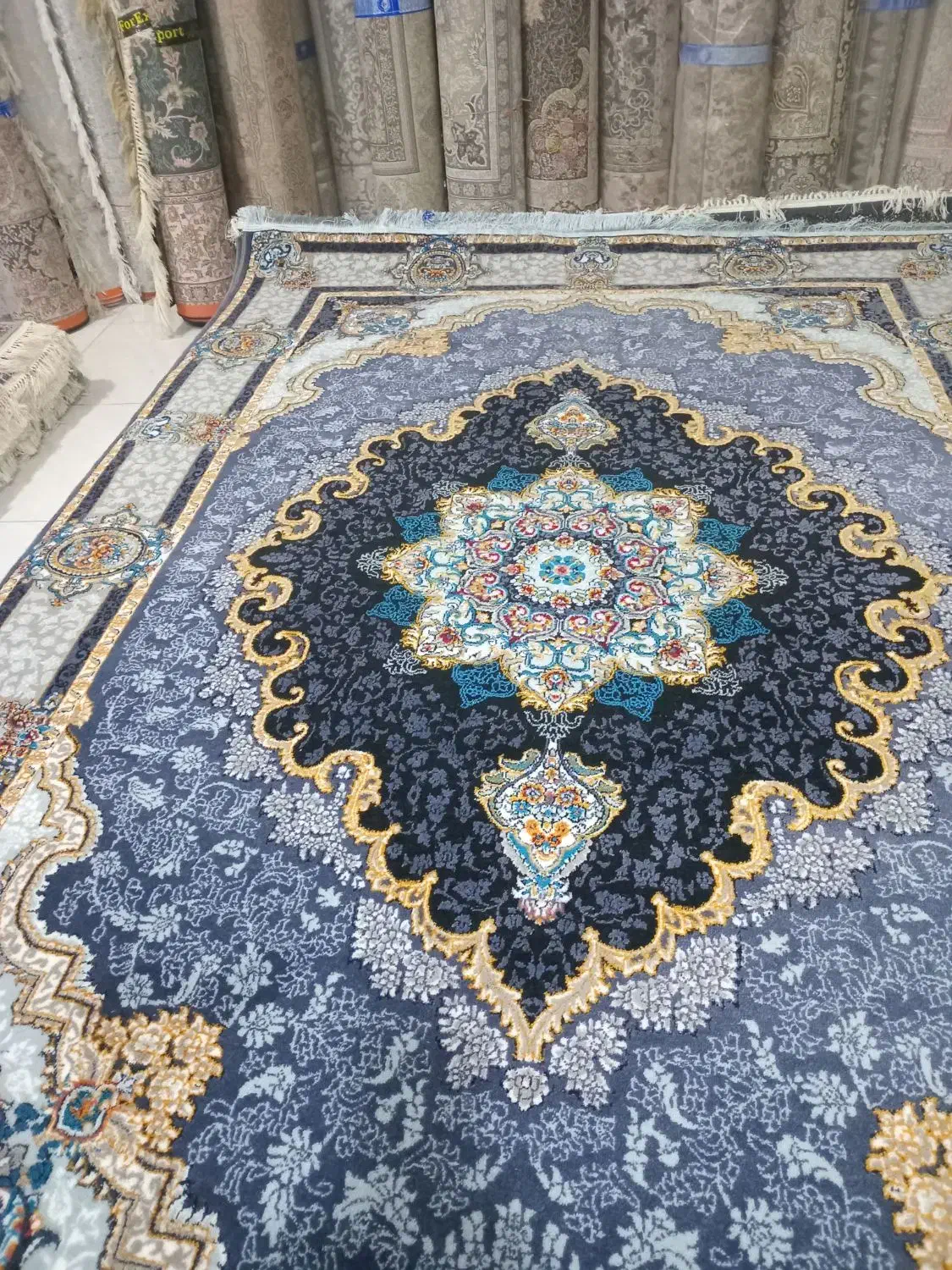 سلام خدمت همشهریان محترم فرش الماس شهر درشهرشما ست|فرش|فردوسیه, |دیوار