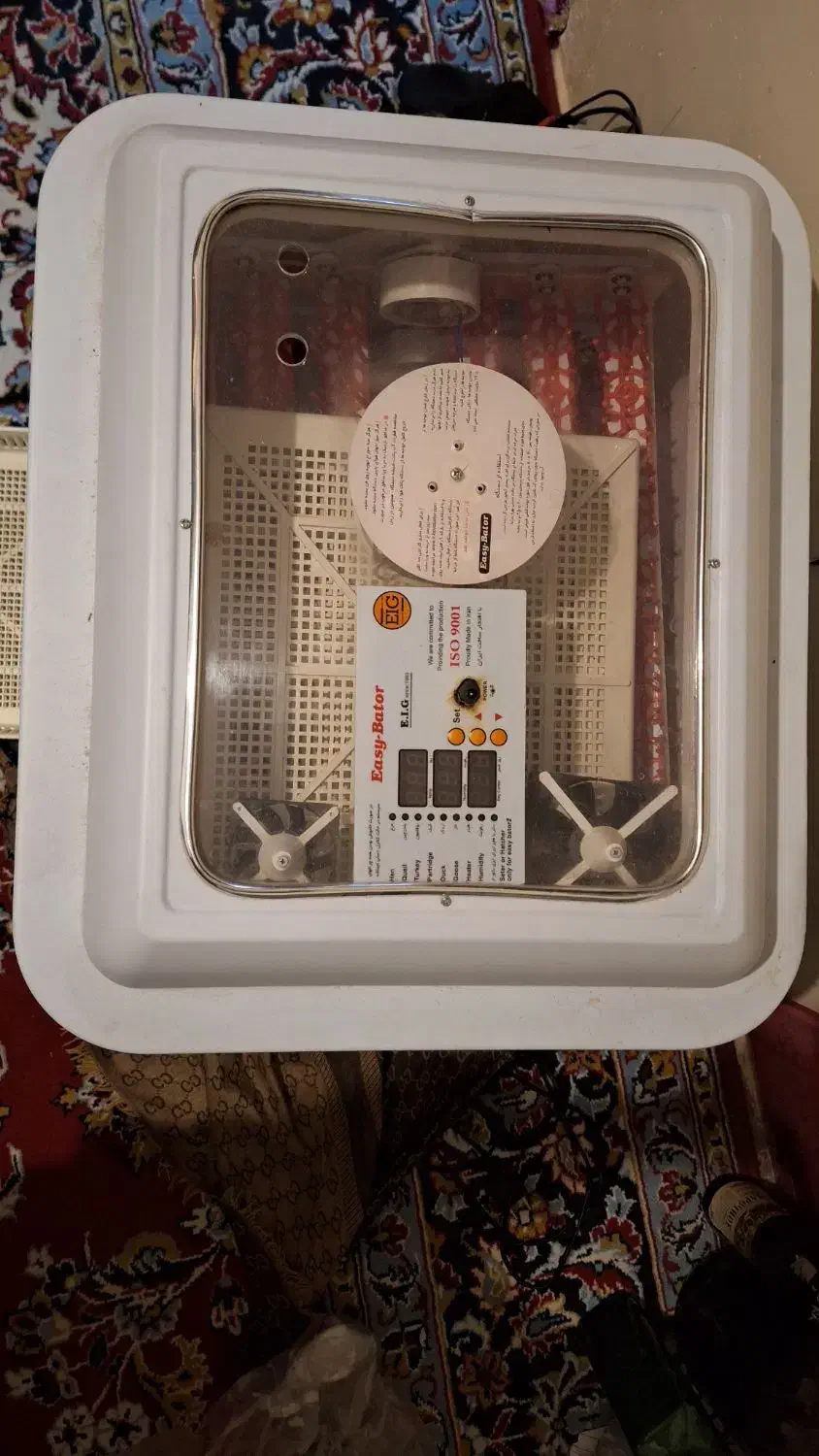 دستگاه جوجه کشی ۱۰۰ تایی با تمام امکانات درحد نو|لوازم جانبی حیوانات|یاسوج, |دیوار