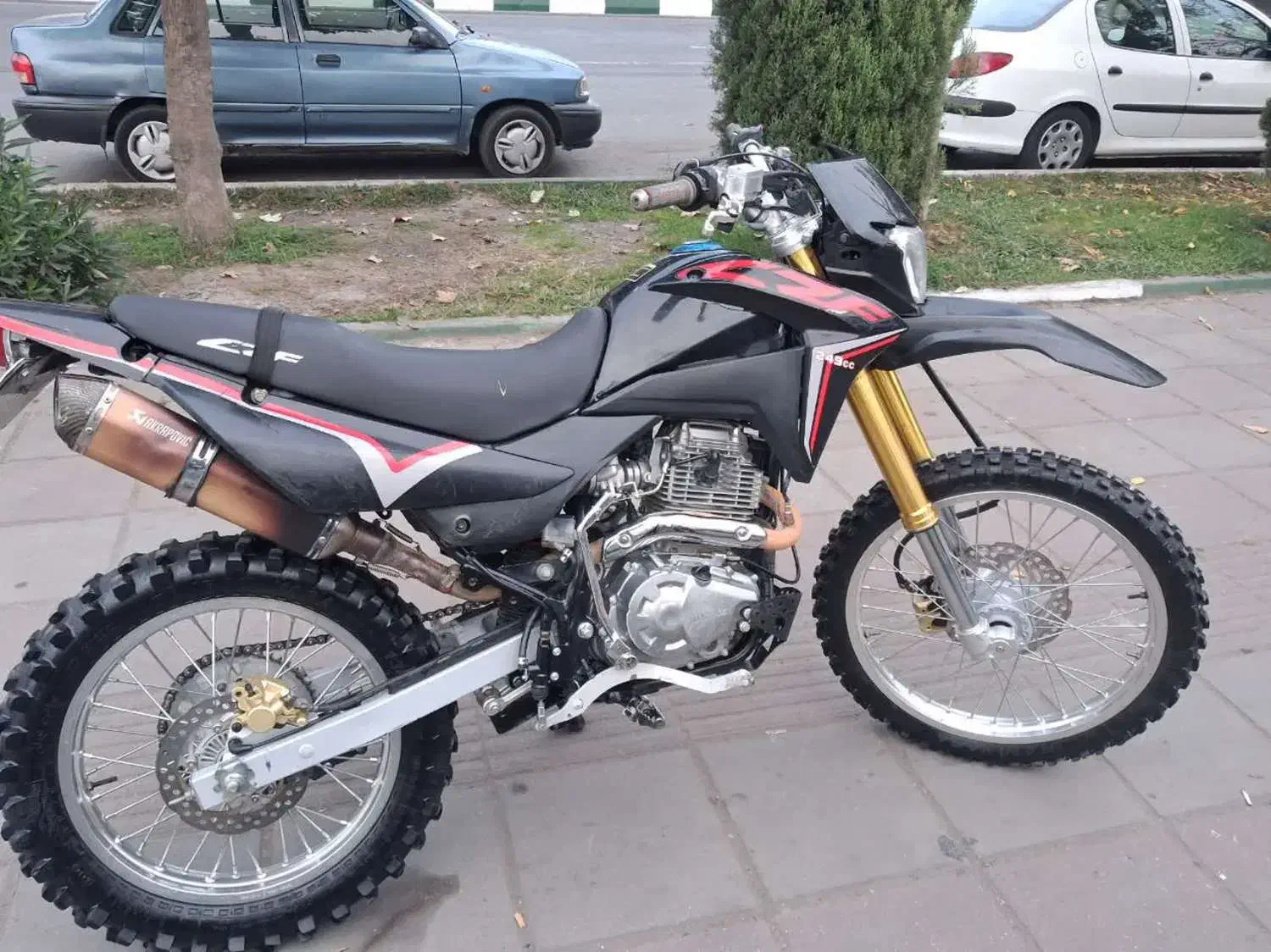 موتور تریل 250|موتورسیکلت|رشت, باهنر|دیوار