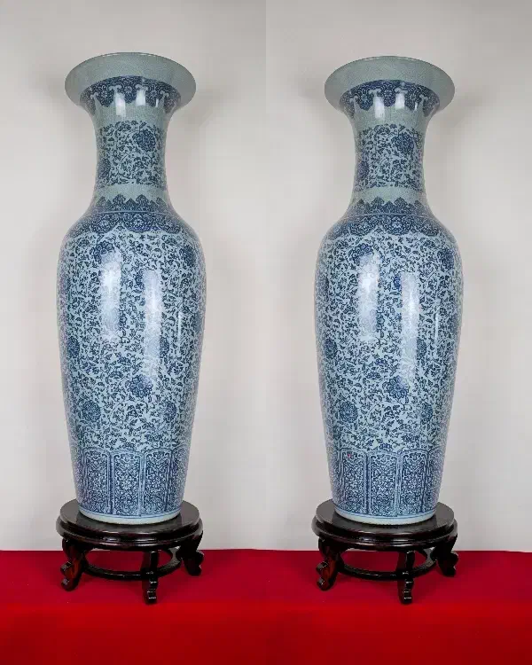 مجسمه برنز گلدان سایز بزرگ برنزی|مجسمه، تندیس، ماکت|تهران, تهرانپارس جنوبی|دیوار