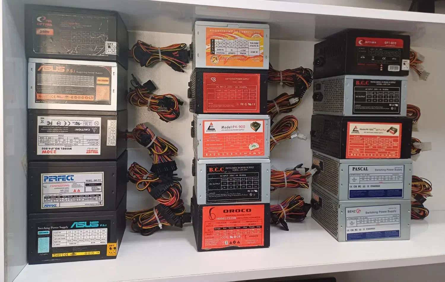 پاور کامپیوتر 24 پین|قطعات و لوازم جانبی رایانه|شیراز, شهرک پرواز|دیوار