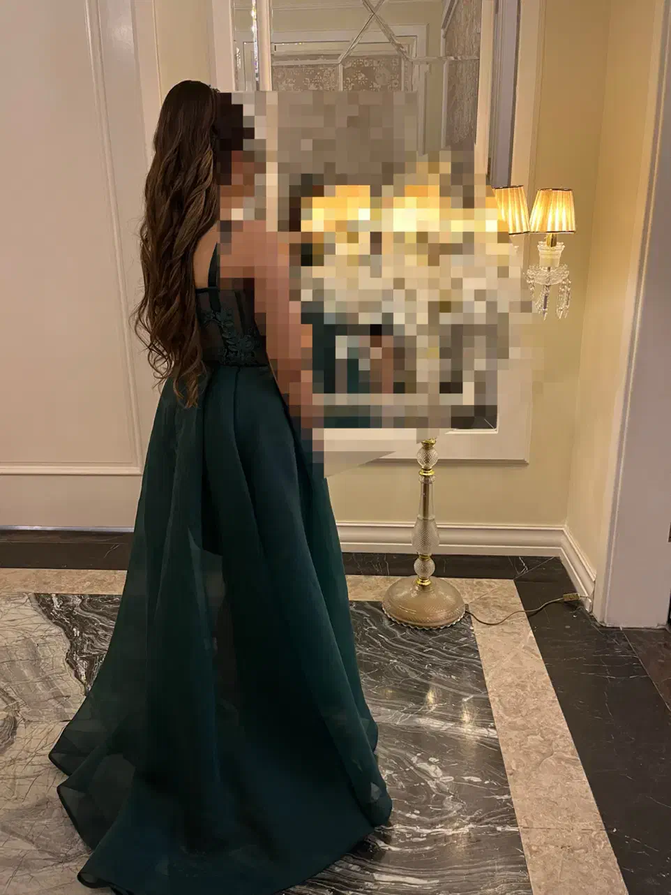 لباس مجلسی سبز|لباس|تهران, مینای شمالی (مخبر)|دیوار