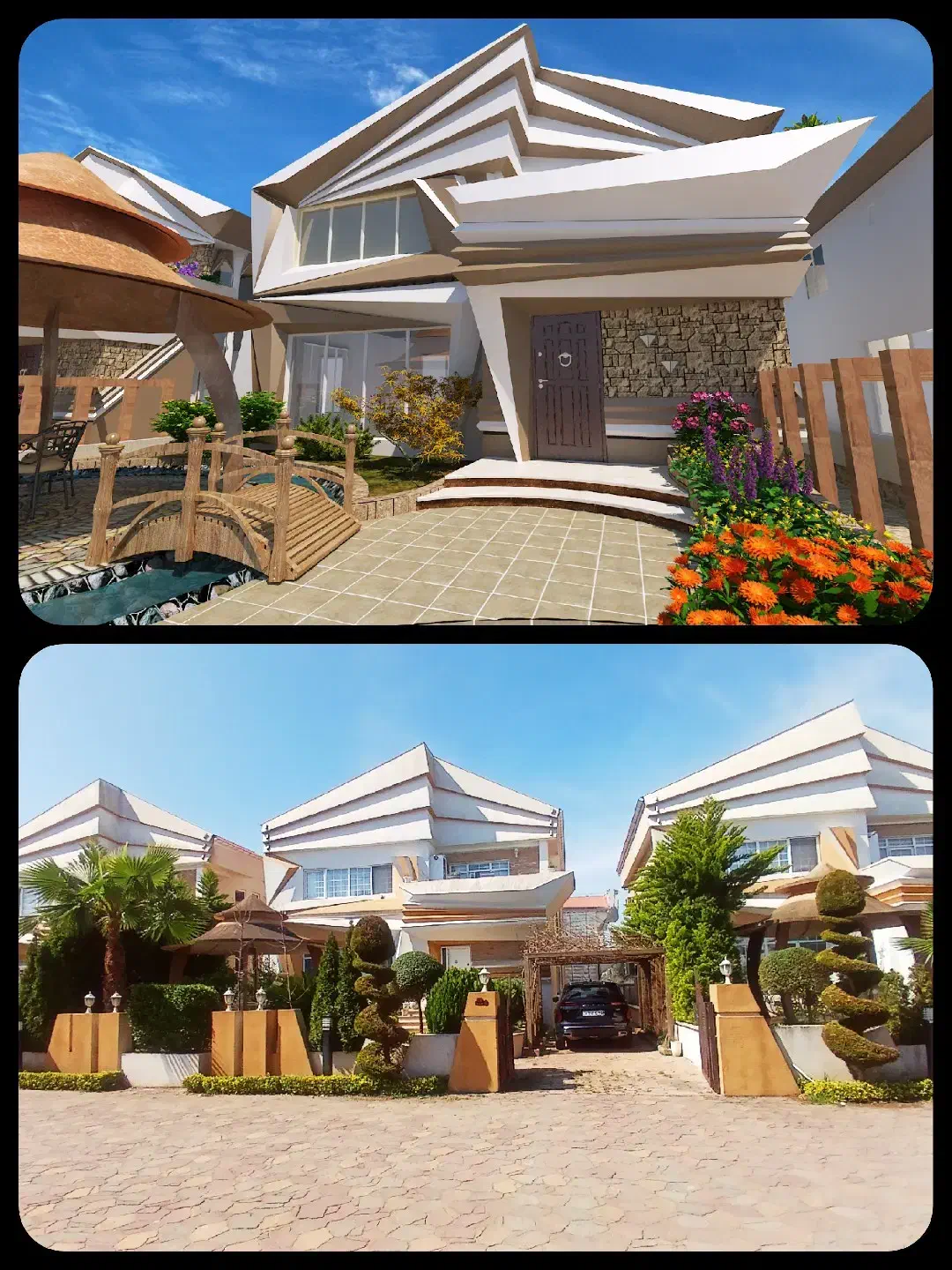 طراحی اجرا بازسازی بناهای لوکس ویلایی|خدمات پیشه و مهارت|خشکبیجار, |دیوار