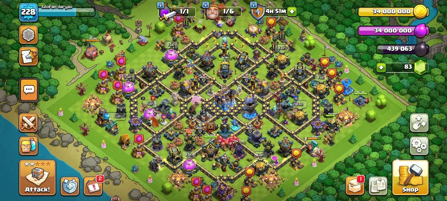 کلش تان 18|کنسول، بازی ویدئویی و آنلاین|زابل, |دیوار