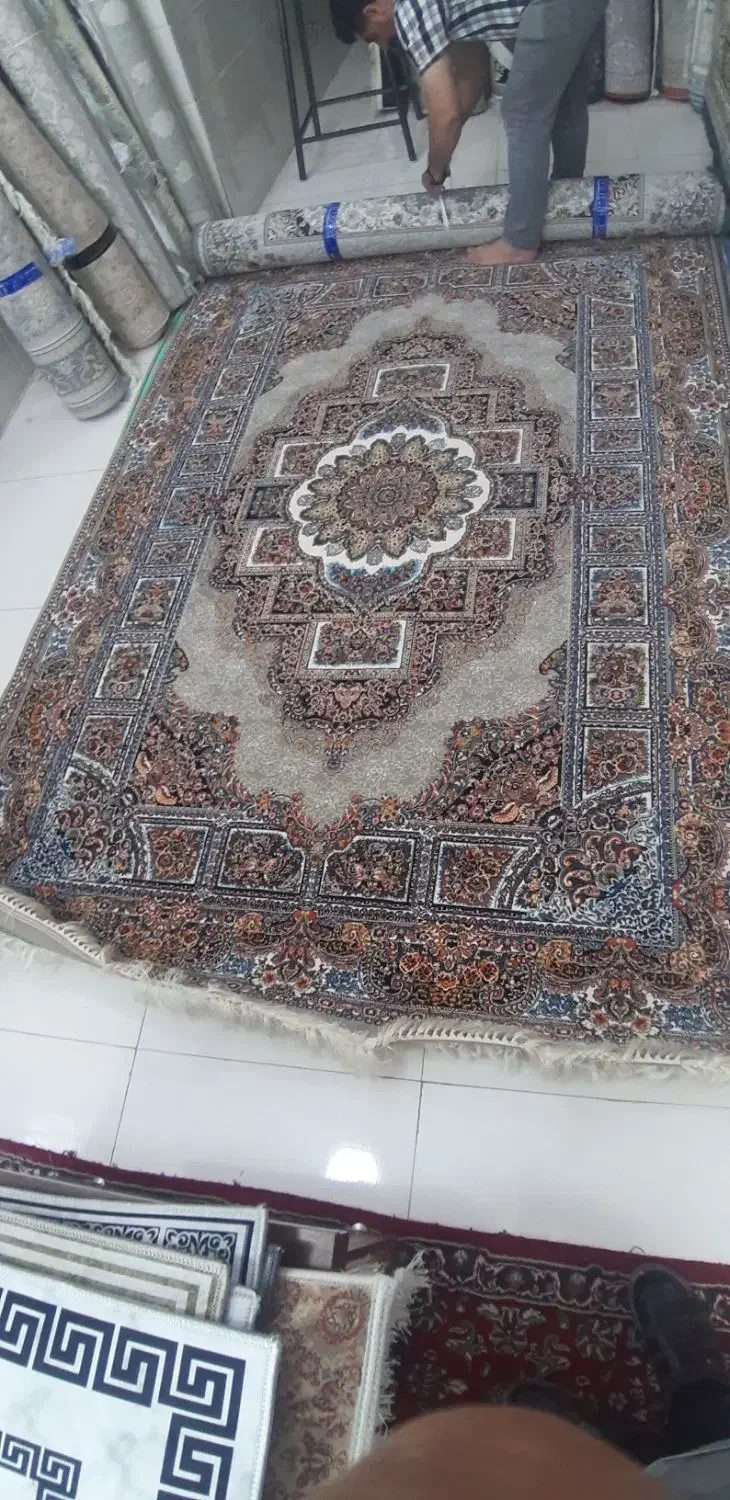 فرش ۶ متری کاشان|فرش|بیجار, |دیوار