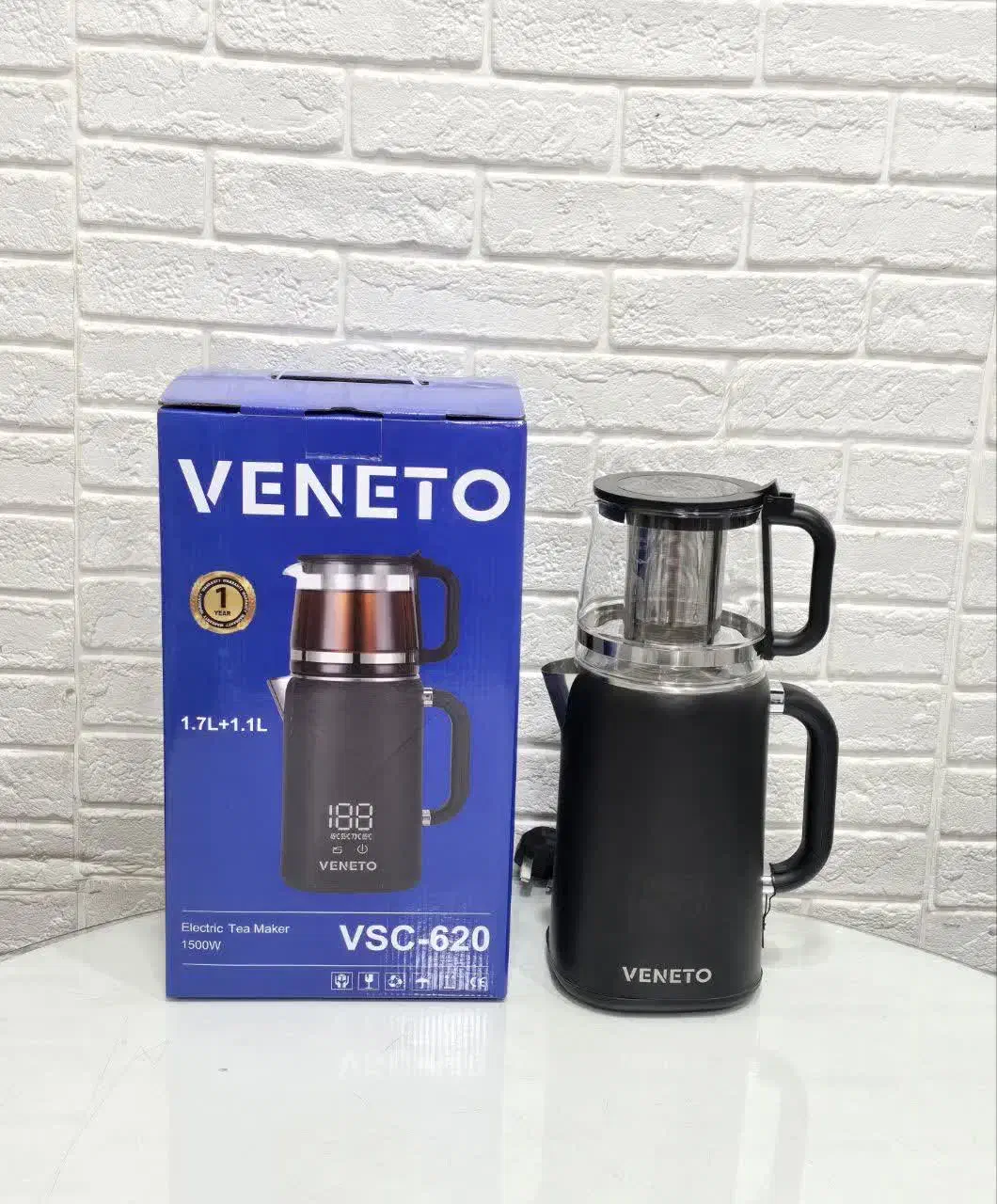 چای ساز رو همی ونیتو لمسی|سماور، چایساز، قهوهساز|قم, شهرک امام حسین|دیوار