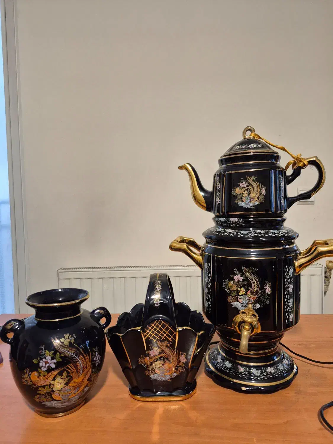 ست قدیمی سرامیکی ترکیه usta|کلکسیون اشیاء عتیقه|تهران, قبا|دیوار