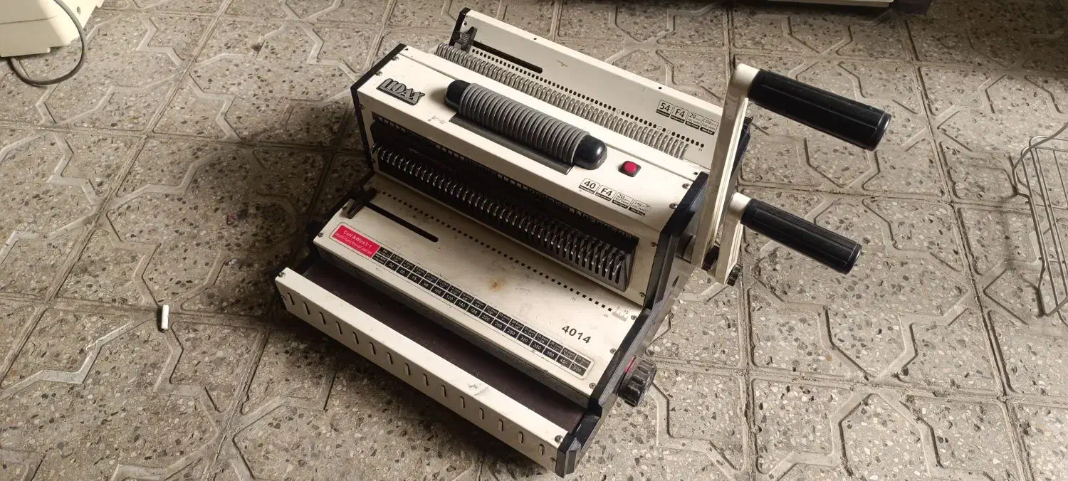 دستگاه سیمی کتاب ، برش کاغذ آ۳|ماشینآلات صنعتی|لواسان, |دیوار