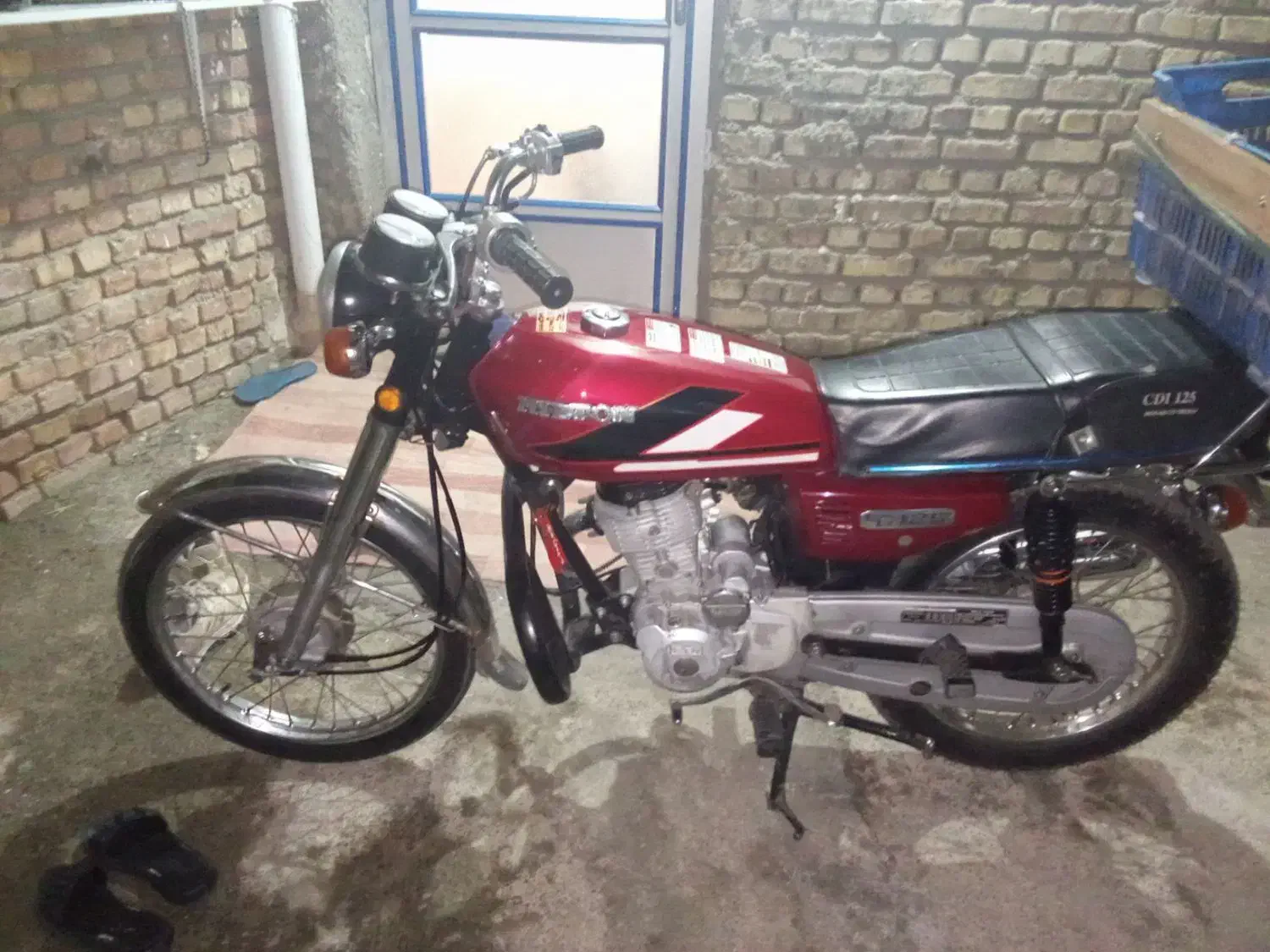 ۱۲۵استارتی مدارک کامل|موتورسیکلت|مرند, |دیوار