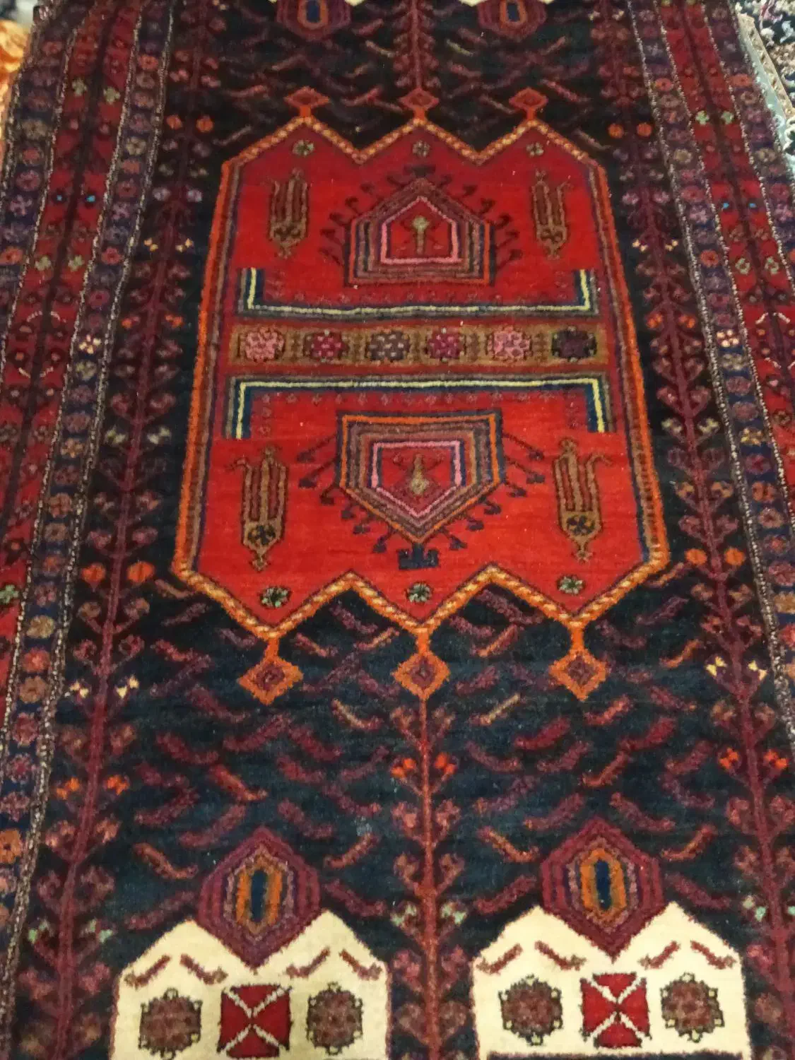 فرش دستبافت کردی|فرش|کرمانشاه, |دیوار