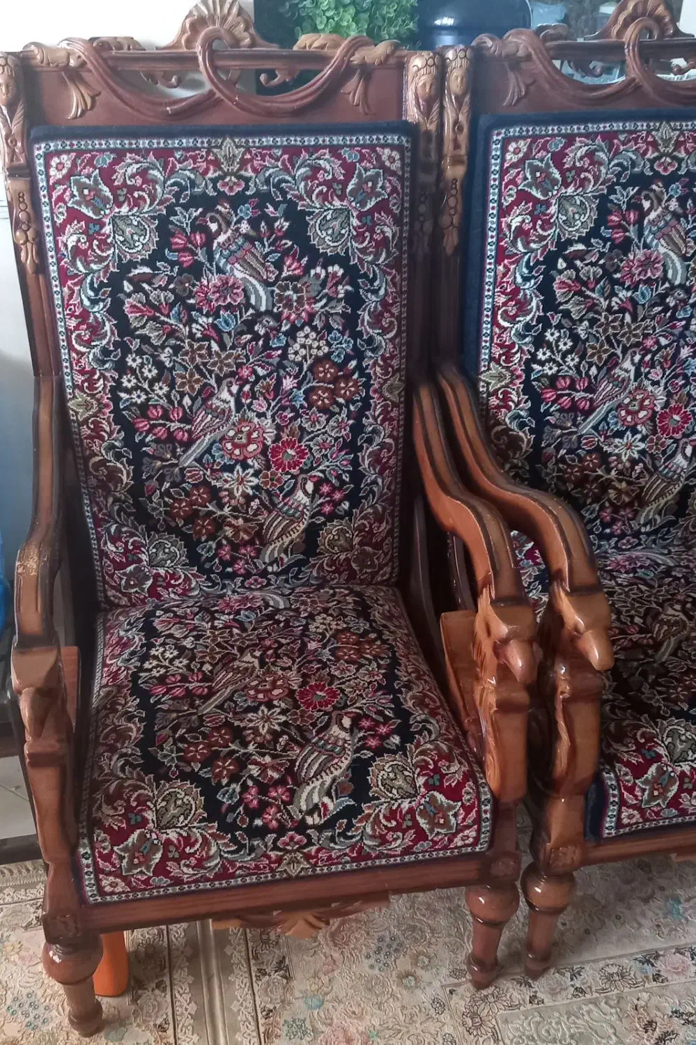 مبل قالی|مبلمان خانگی و میز عسلی|کرمان, |دیوار