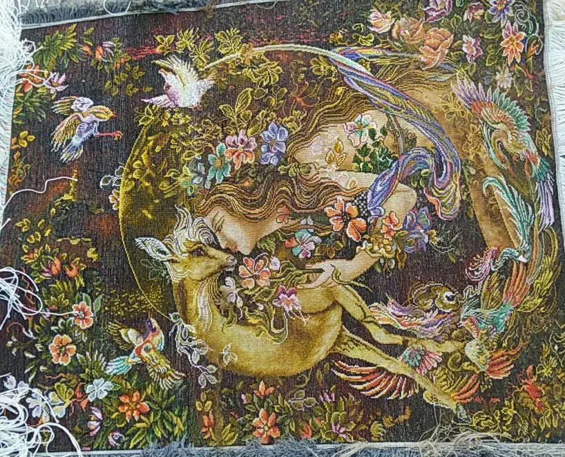 تابلو فرش|تابلو فرش|اردبیل, |دیوار