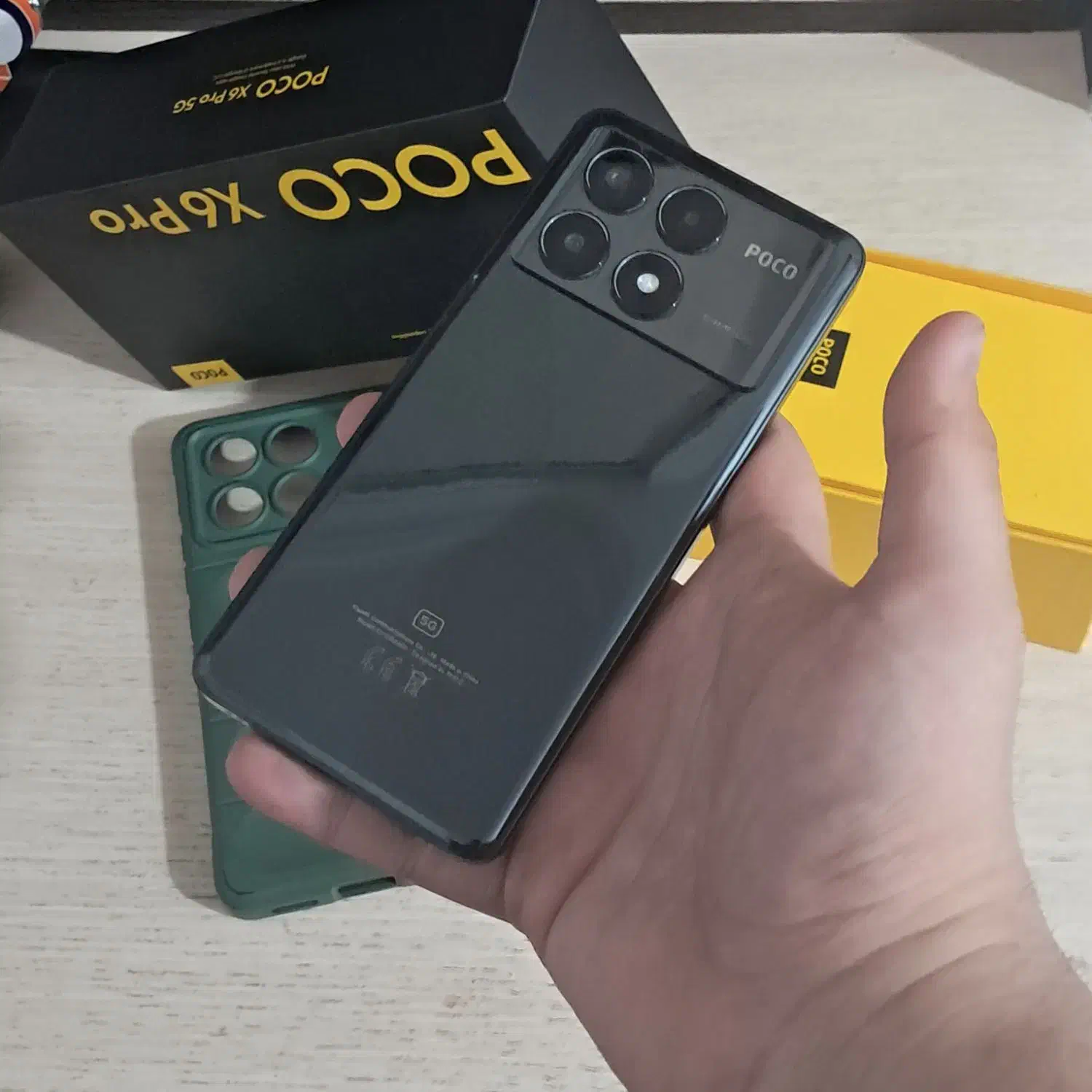 شیائومی poco x6 pro 512GB در حد نو|موبایل|رشت, یخسازی|دیوار