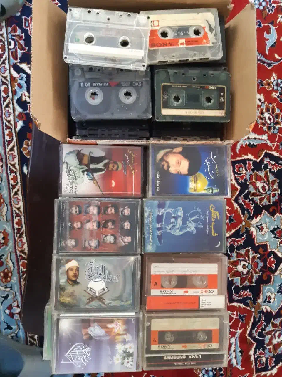 نوارکاست موسیقی ومداحی مخلوط باهم|سیستم صوتی خانگی|قم, انصارالحسین|دیوار