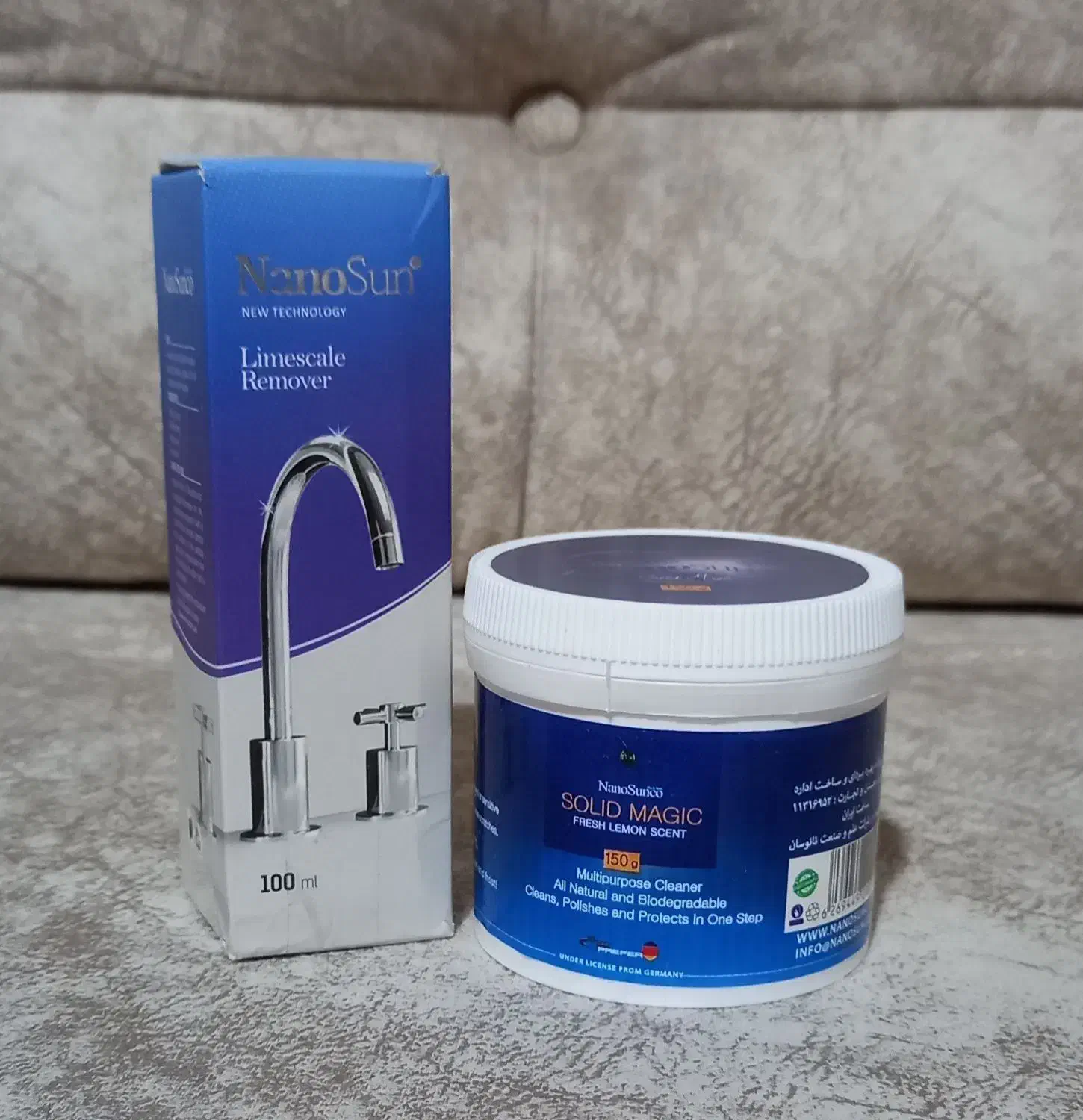 پک جرمگیر و رسوب بر  شیرالات و استیل|مواد شوینده و دستمال کاغذی|سلماس, |دیوار