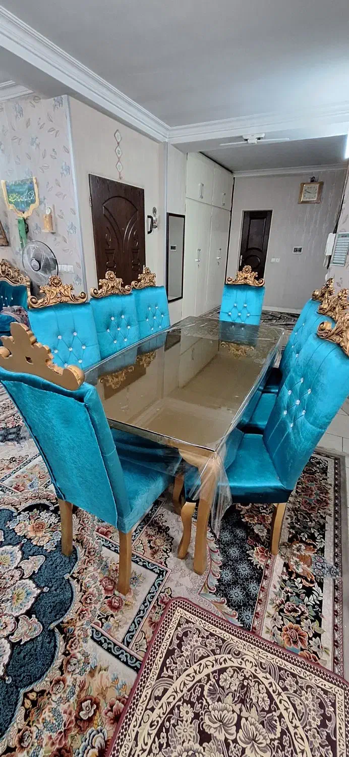 میزناهار خوری ۸ نفره|میز و صندلی غذاخوری|ری, فیروزآبادی|دیوار