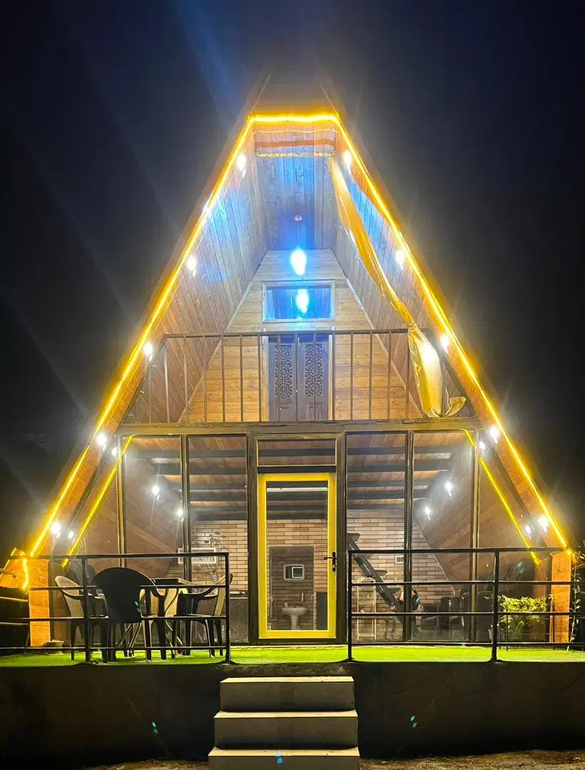 اجاره کلبه سوئیسی درمنطقه لفور(باویوی بینظیر)|اجارهٔ کوتاهمدت ویلا و باغ|شیرگاه, |دیوار