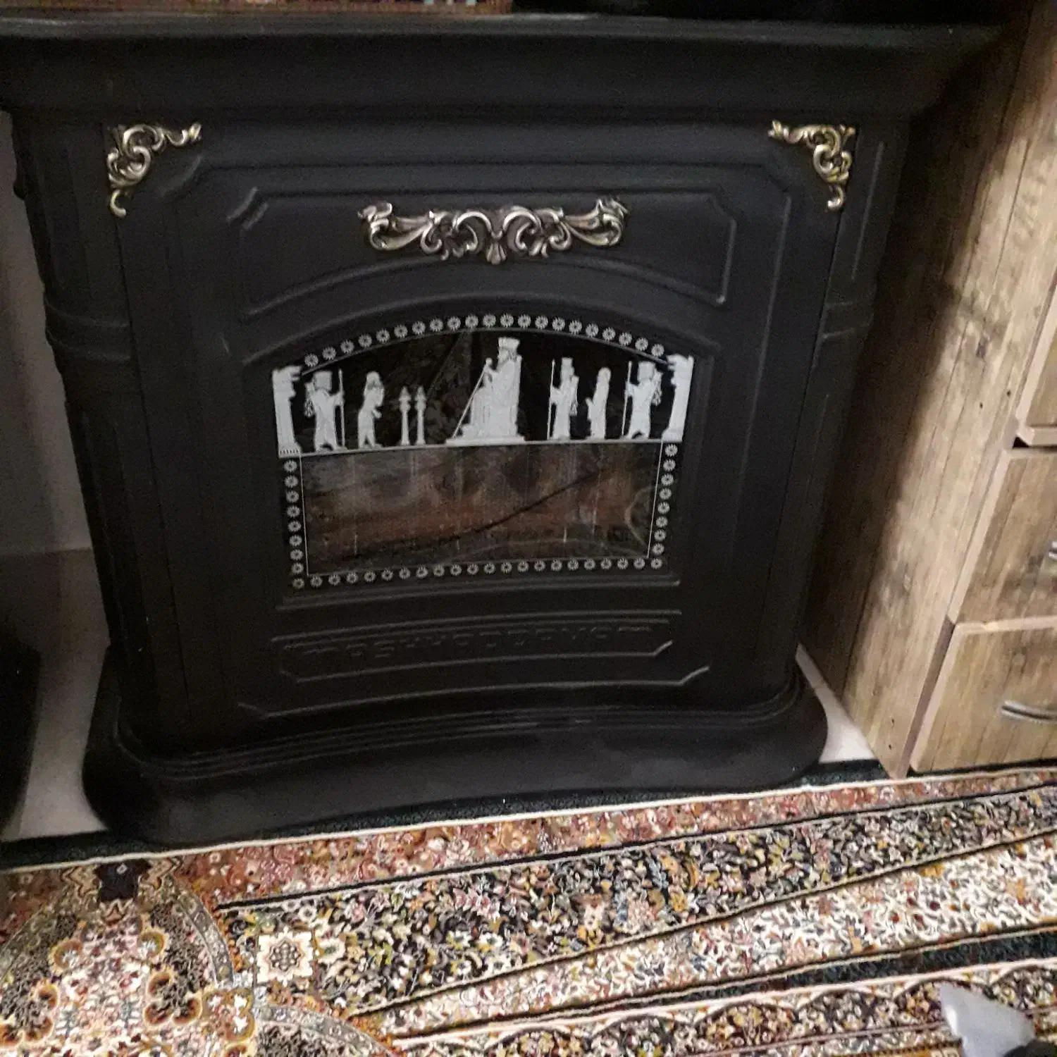 بخاری گازی درح  نو|بخاری، هیتر، شومینه|زاوه, |دیوار